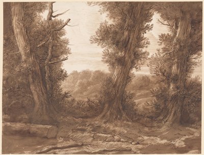 De grote bomen door Alphonse Legros