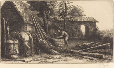 De kuiper door Alphonse Legros