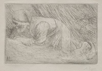 De Houtverzamelaars door Alphonse Legros