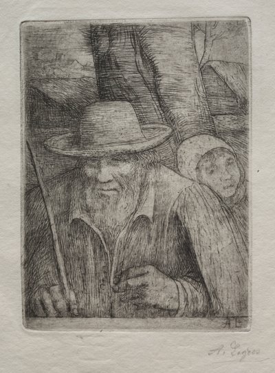 De boer door Alphonse Legros