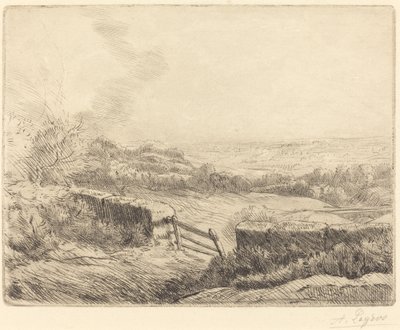De Poort door Alphonse Legros