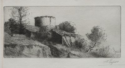De Duiventoren door Alphonse Legros