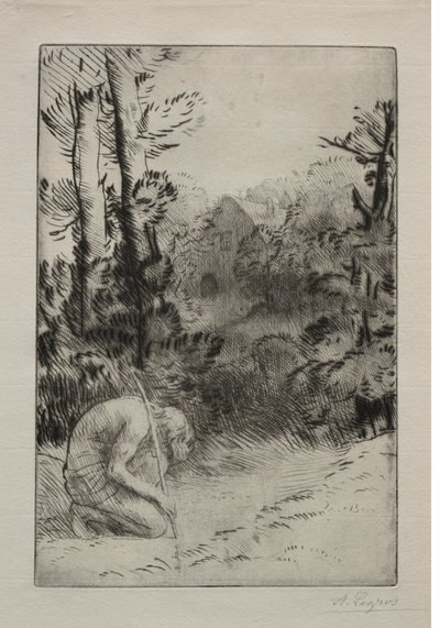 De Verloren Zoon, 2e Plaat door Alphonse Legros