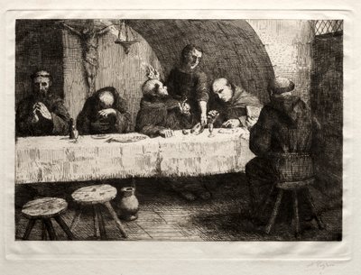 De Refter door Alphonse Legros