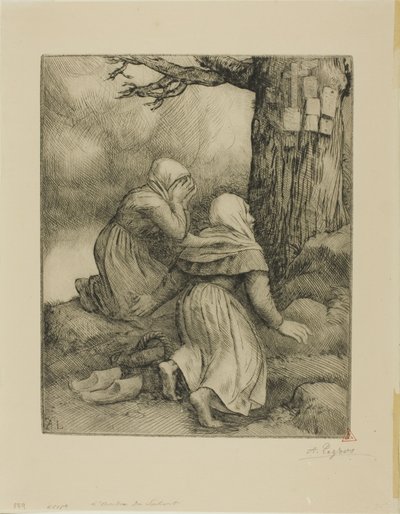 De boom van verlossing door Alphonse Legros