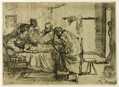 De waarheid in de zaak van de heer Waldemar door Alphonse Legros