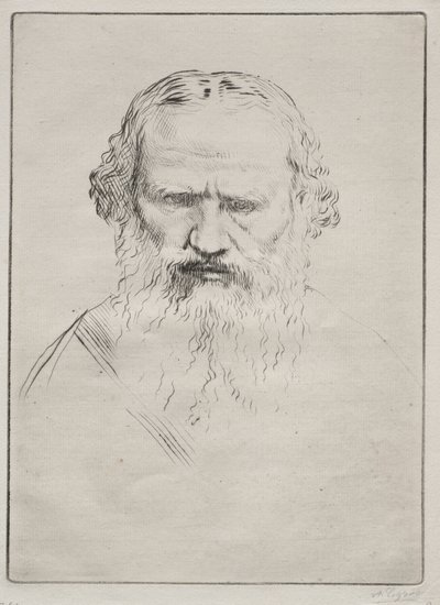 Tolstoi door Alphonse Legros