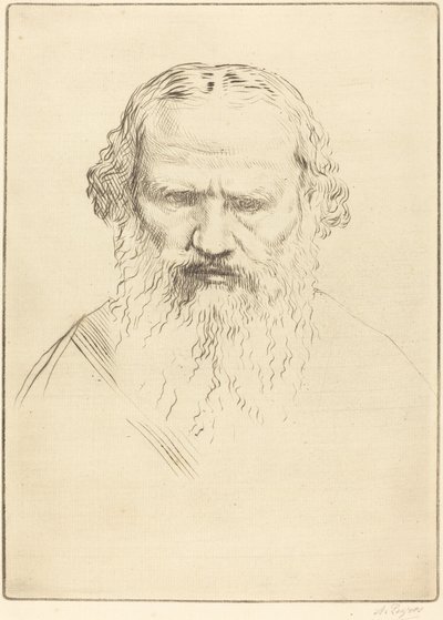 Tolstoy door Alphonse Legros