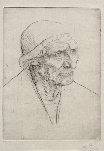 Hoofd van Zegen door Alphonse Legros