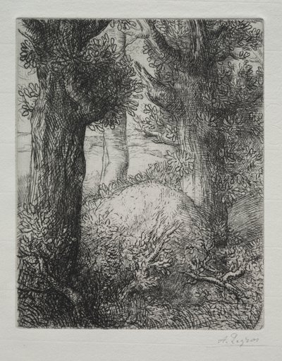 Gallische tumulus door Alphonse Legros