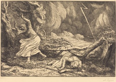 Slachtoffers van de bliksem door Alphonse Legros