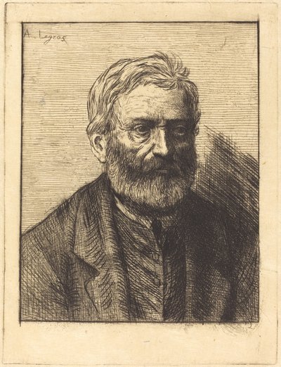 Victor Hugo, 1e plaat door Alphonse Legros