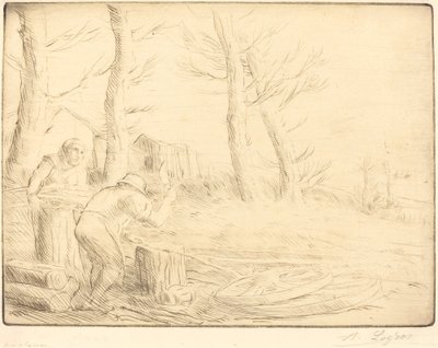 Wagenmaker door Alphonse Legros