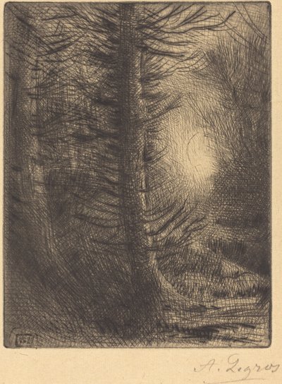 Woods in Winter Sun, 1e plaat Soleil d