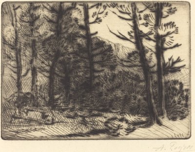 Woods in Winter Sun, 2e plaat Soleil d