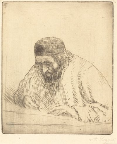 Schrijver door Alphonse Legros