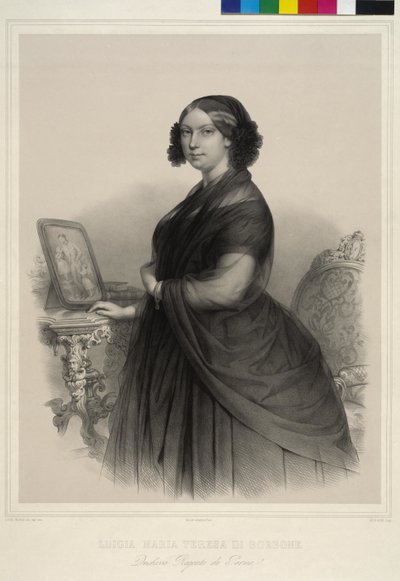 Prinses van Frankrijk Louisa door Alphonse Leon Noel