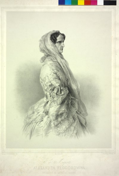 Prinses van Pruisen Charlotte door Alphonse Leon Noel