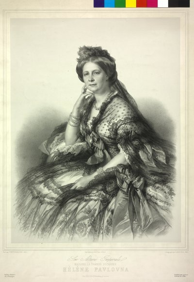 Prinses van Württemberg Charlotte door Alphonse Leon Noel