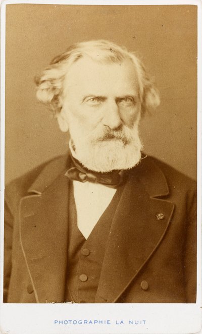 Portret van de componist Ambroise Thomas door Alphonse Liebert