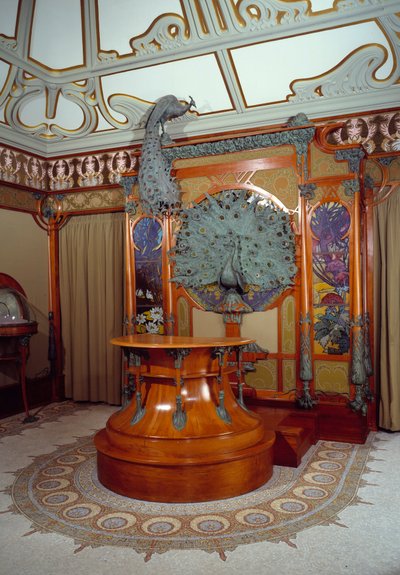 Art Nouveau: interieurdecor van de juwelier Georges Fouquet