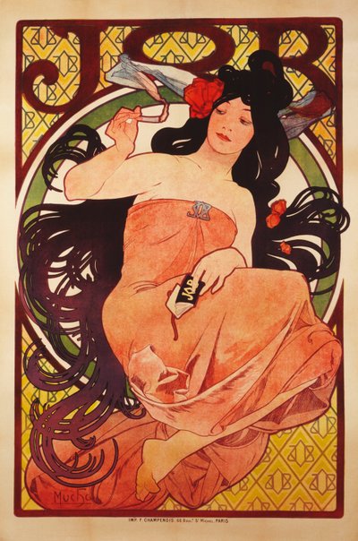 Job door Alphonse Mucha