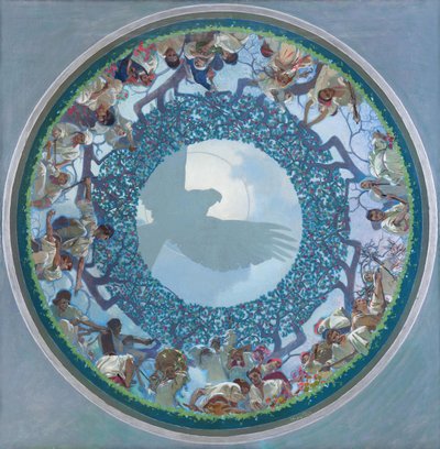 De Slavische Eenheid door Alphonse Marie Mucha