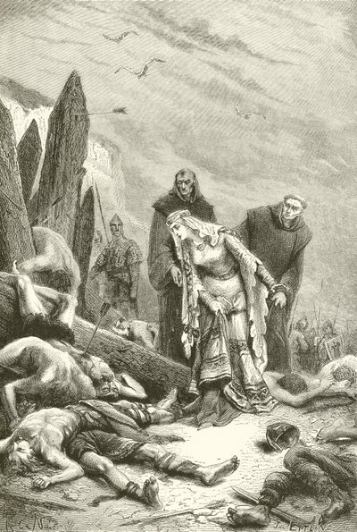 Slag bij Hastings door Alphonse Marie de Neuville