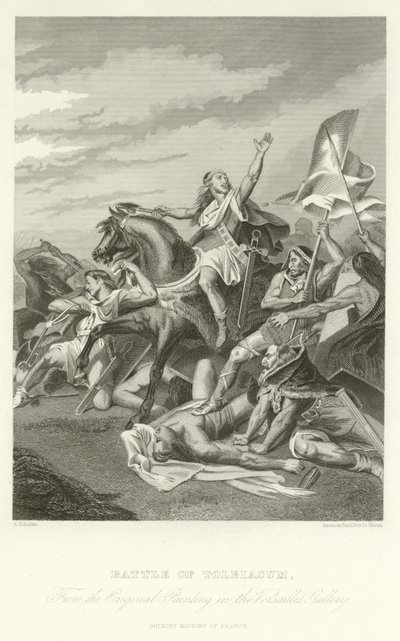 Slag bij Tolbiacum door Alphonse Marie de Neuville