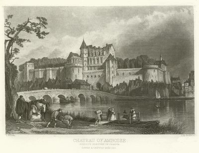 Kasteel van Amboise door Alphonse Marie de Neuville