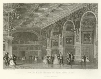 Galerij van Hendrik II, Fontainebleau door Alphonse Marie de Neuville