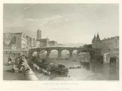 De Brug van Toulouse door Alphonse Marie de Neuville