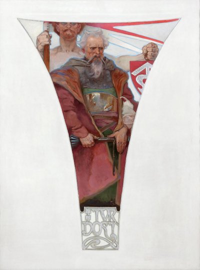 0, 1911 door Alphonse Mucha