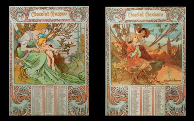 Chocolat Masson door Alphonse Mucha