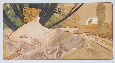 Dageraad, 1899 door Alphonse Mucha