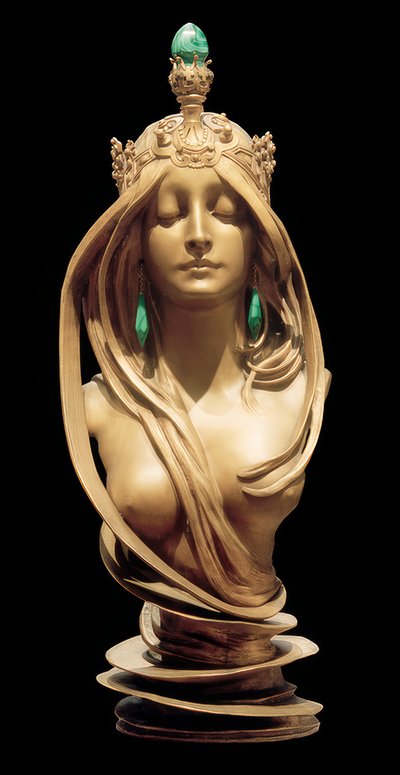 De natuur door Alphonse Mucha
