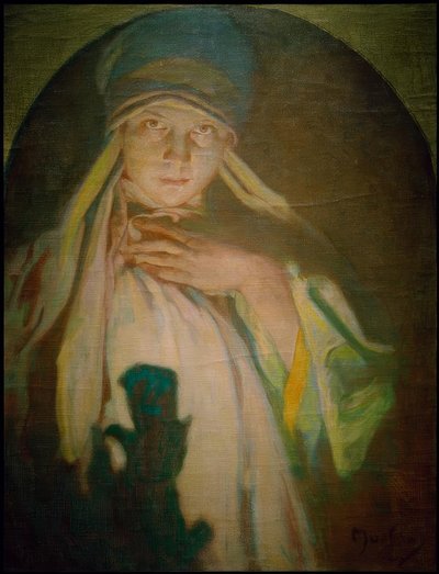 De tovenares door Alphonse Mucha