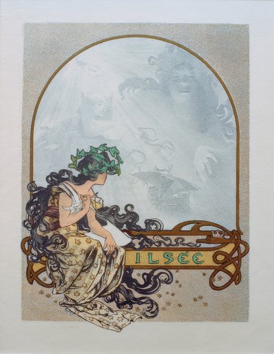 R. de Flers, Ilsee / Ill. v. Mucha door Alphonse Mucha