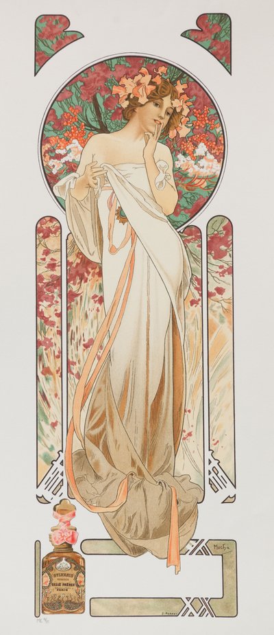 Sylvanis Essence, 1899 door Alphonse Mucha