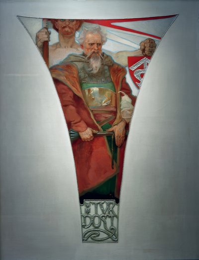 Onbuigzaamheid – Jan Roháč van Dubá door Alphonse Mucha