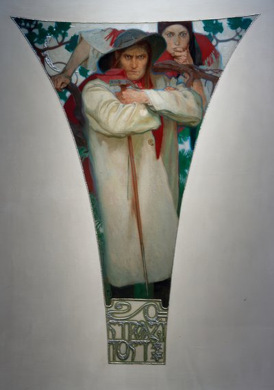 Waakzaamheid – de Choden door Alphonse Mucha