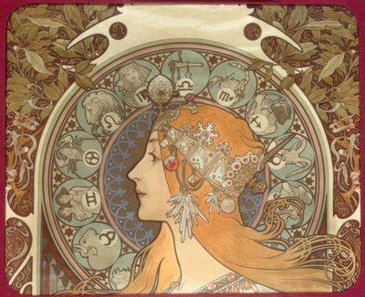 Dierenriem door Alphonse Mucha