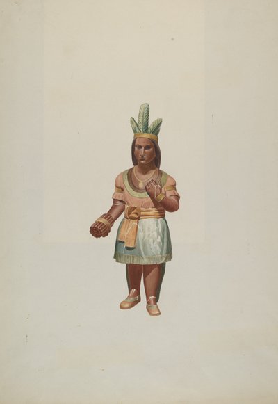 Sigarenwinkel Indiaan door Alton K. Skillin