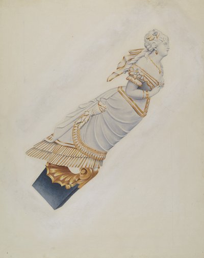 Boegbeeld: "Belle of Bath" door Alton K. Skillin