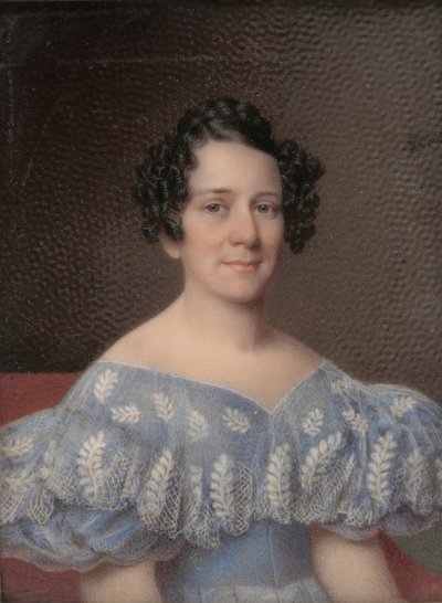 Portret van een dame door Alvan Clark