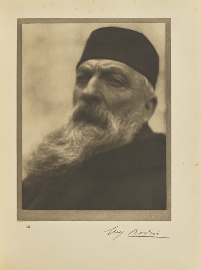 Auguste Rodin door Alvin Langdon Coburn