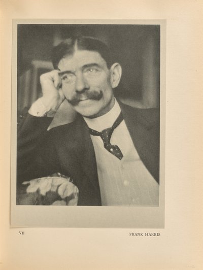 Frank Harris door Alvin Langdon Coburn