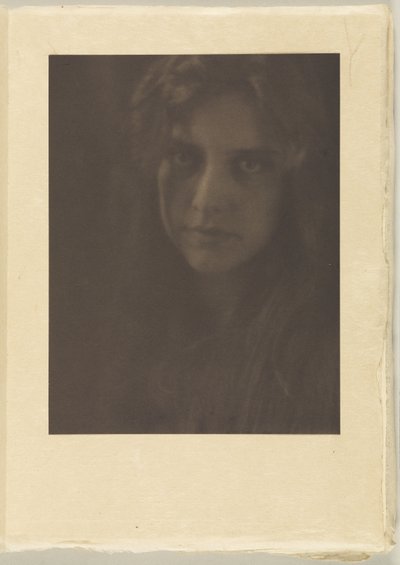Studie - Miss R door Alvin Langdon Coburn