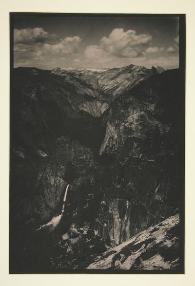 Yosemite: Verre Waterval door Alvin Langdon Coburn