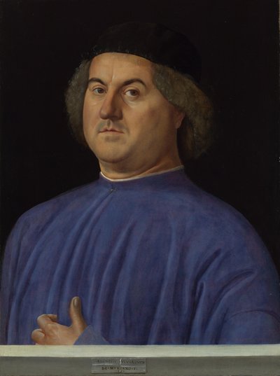 Portret van een man, 1497 door Alvise Vivarini